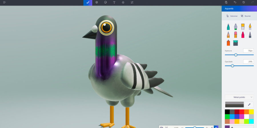 Microsoft impulsa el uso de elementos 3D en Paint
