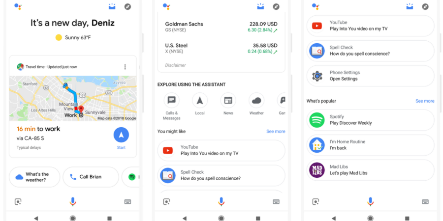 El asistente de Google renueva su interfaz en Android